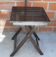 MESA DE MADERA GUATAMBU, con/sin orificio central